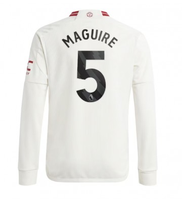 Maillot de foot Manchester United Harry Maguire #5 Troisième 2023-24 Manche Longue